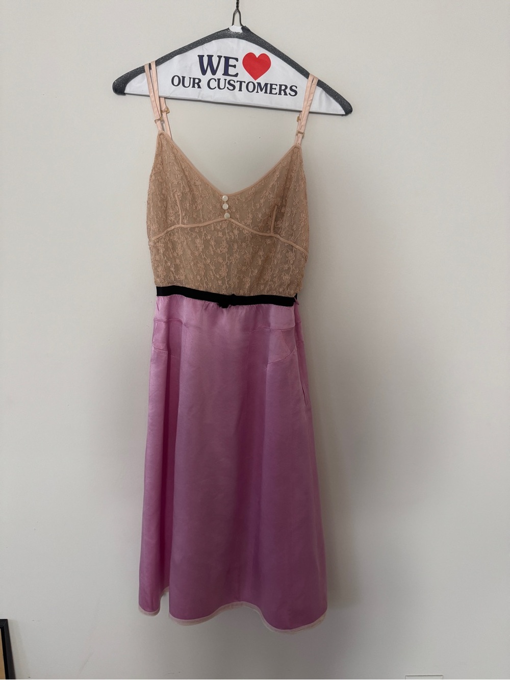 Marc Jacobs SS03 Embroidered Silk Dress